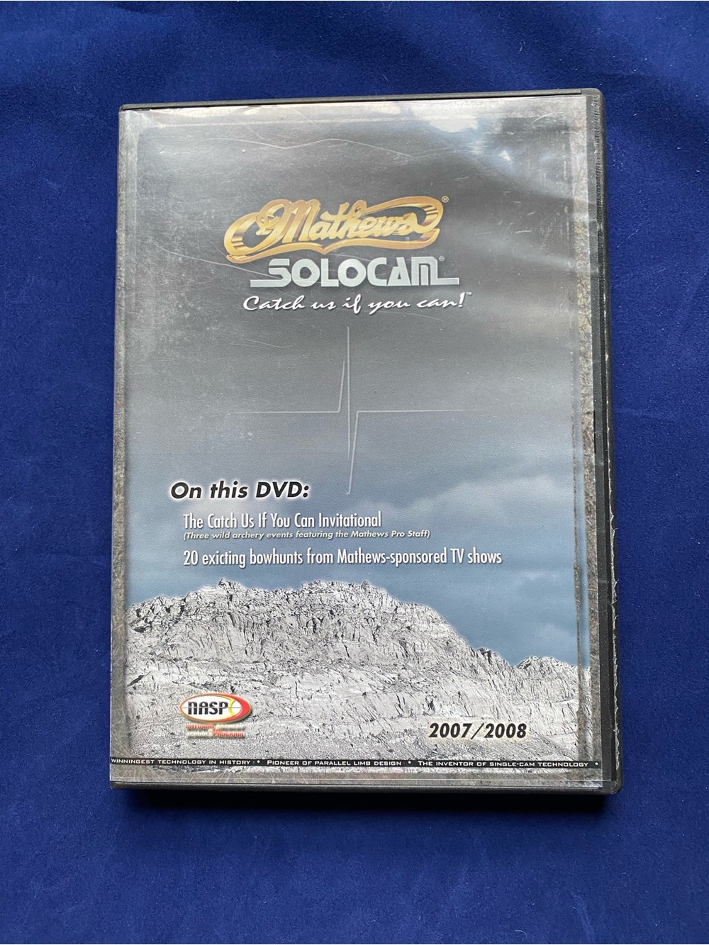 Mathews Solocam 'Catch Us If You Can' DVD - Gray/Gold Logo 2007-2008